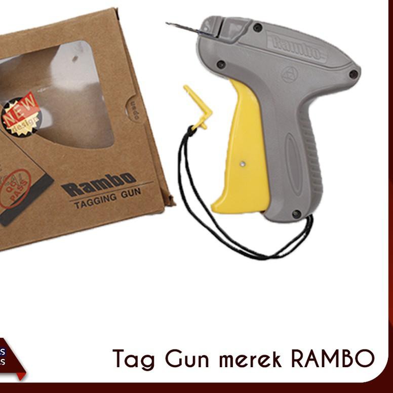 

DISKON TEMBAKAN TAG GUN alat pemasang tag pin label harga MERK RAMBO Diskon,.,..
