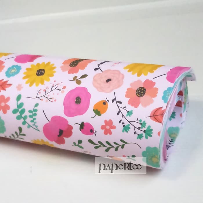 

eq125 Kertas Kado Secret Garden wrapping Paper Craft Sampul Buku