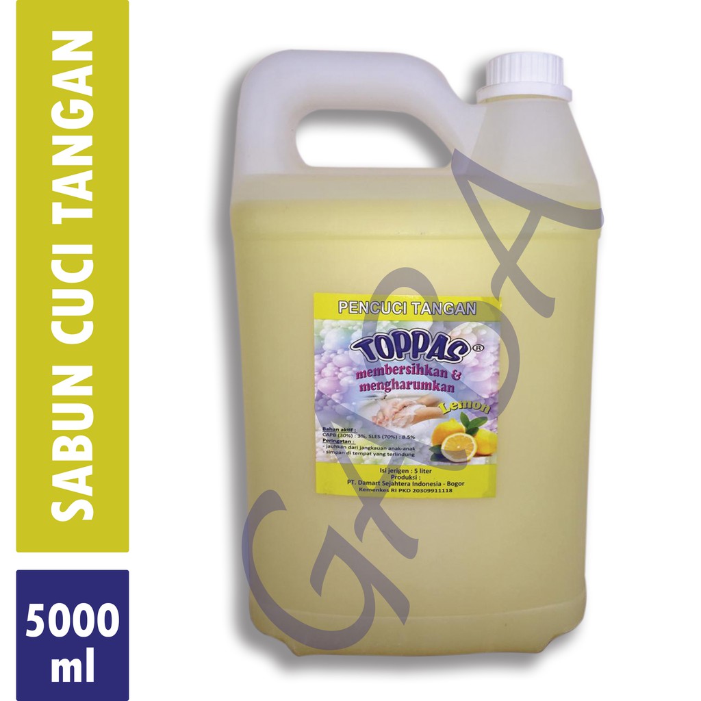Sabun Cuci Tangan / Handsoap Lemon 5 Liter | Shopee Indonesia