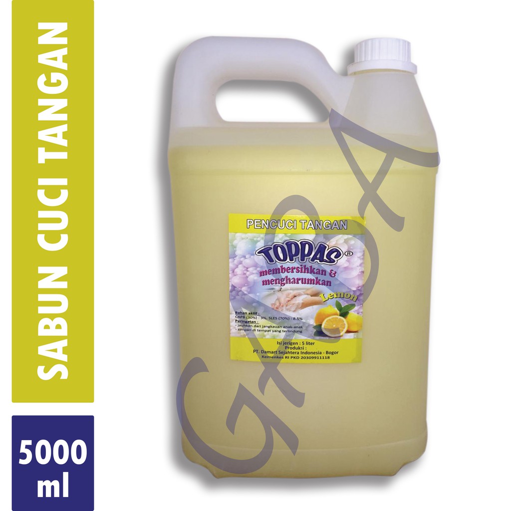 Sabun Cuci Tangan / Handsoap Lemon 5 Liter Shopee Indonesia