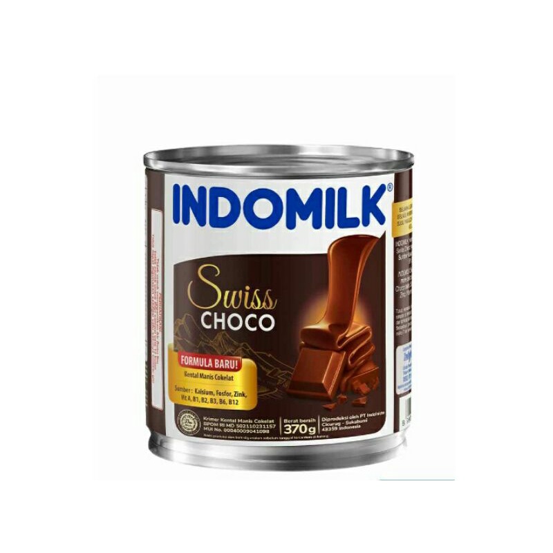 Indomilk Kental Manis Chocolate 370G