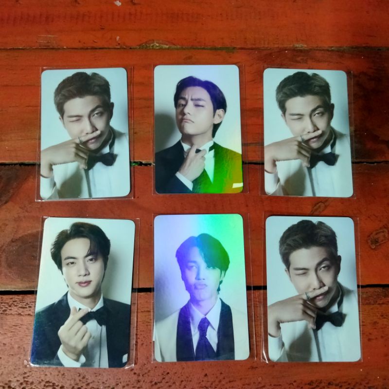 [READY STOCK] RANDOM PHOTOCARD BENEFIT PHOTO STRIP THE FACT MUSIC AWARD 2021 BTS PHOTOBOOK CHINA EDI