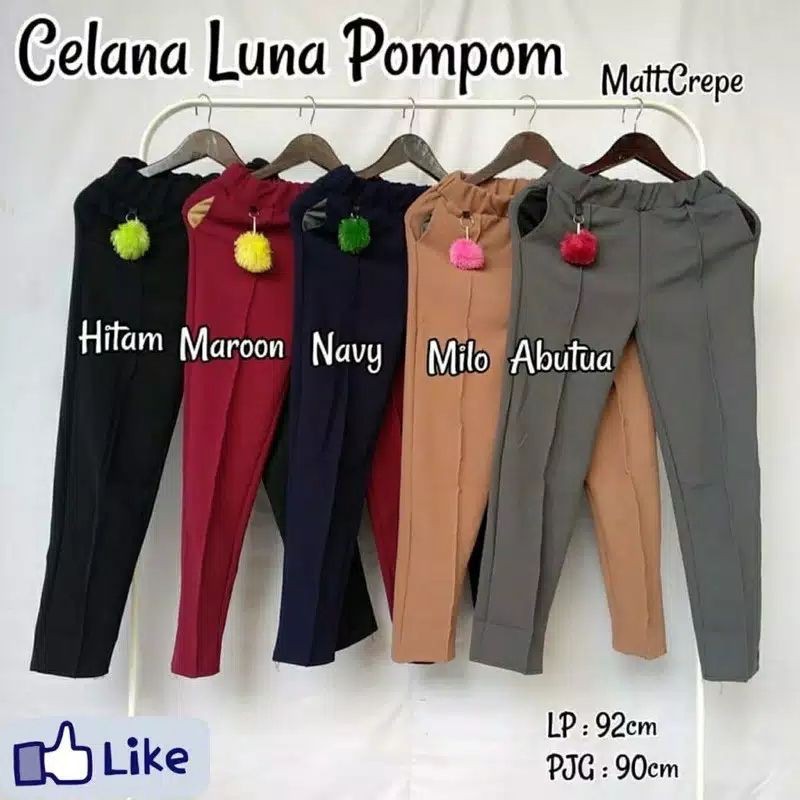 CELANA LUNA POMPOM CELANA LUNA CUBIT SCUBA COD