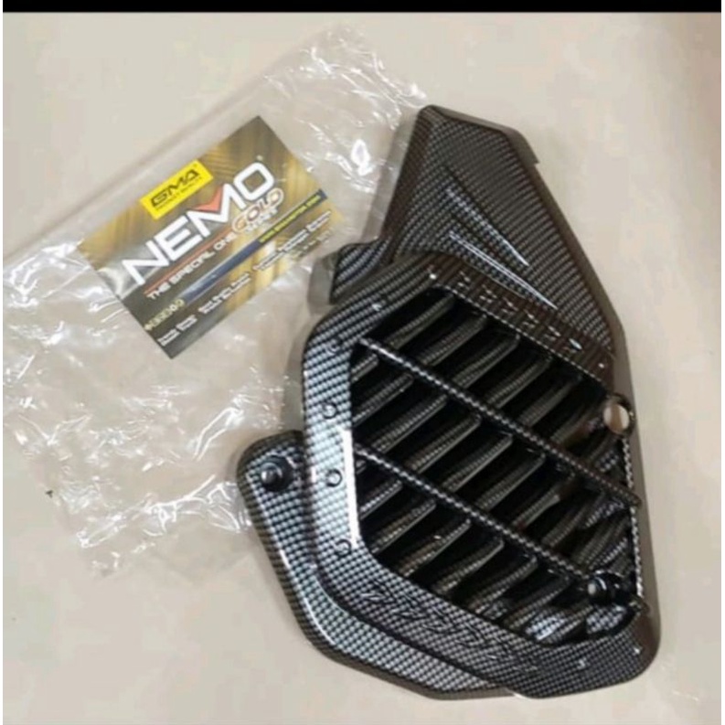 Cover Radiator PCX 150 Lokal Nemo Carbon