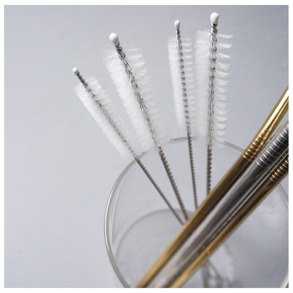 Sikat Pembersih Sedotan Stainless Brush Straw Cleaner