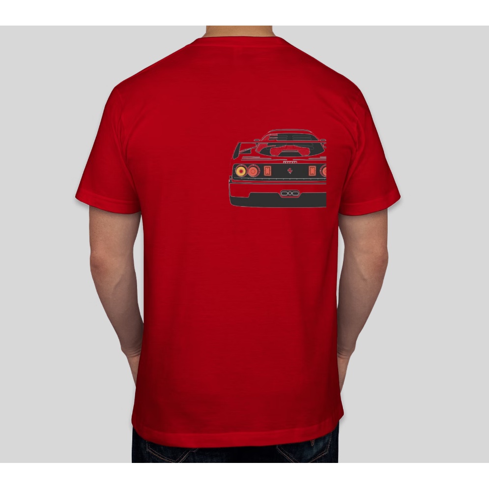 Kaos Premium Baju Mobil Ferrari F40