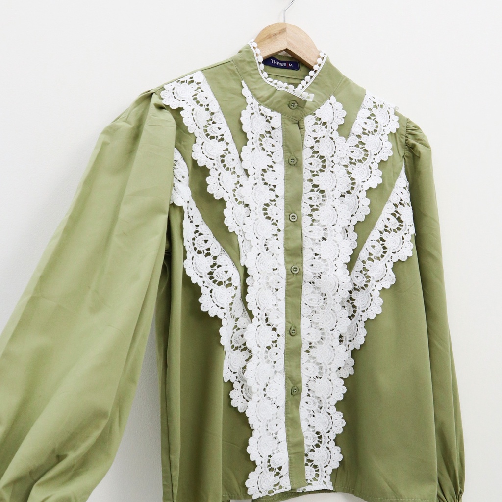 Souri vintage top blouse -Thejanclothes