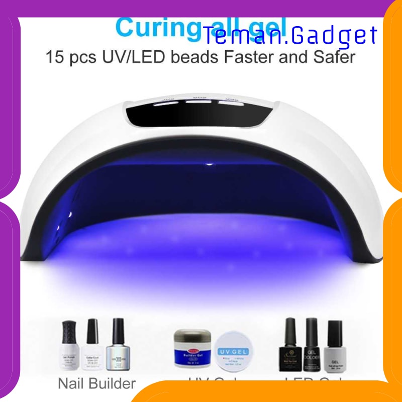 TG-FE196 LKE PENGERING KUTEK KUKU UV LED NAIL DRYER 54W - SUN-X5