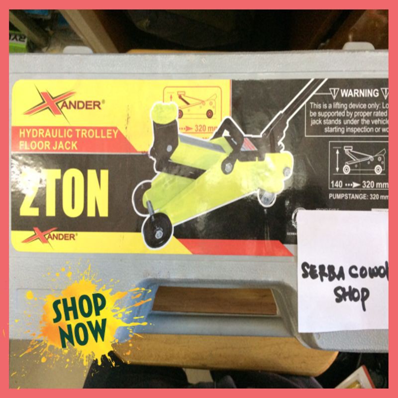 SALE dongkrak buaya 2 ton xander/kenmaster/fukuda