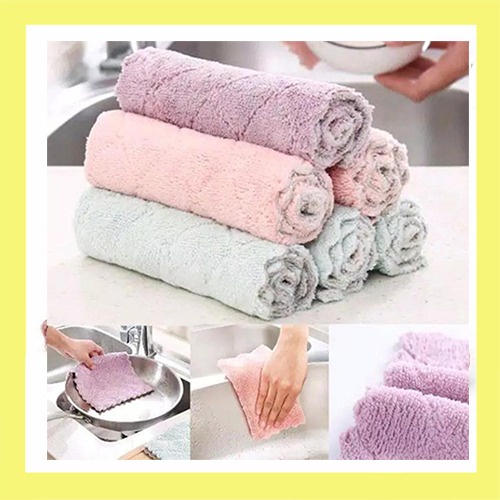 Kain Lap Anti Minyak Microfiber / Kain Lap Microfiber / Kain Lap Dapur FS