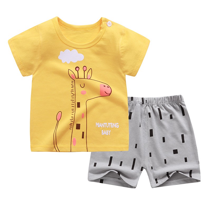 KSAC (13-18) PAKAIAN ANAK 0-6TAHUN BAJU KAOS KARAKTER LENGAN PENDEK CELANA PENDEK ANAK BAYI BALITA-15
