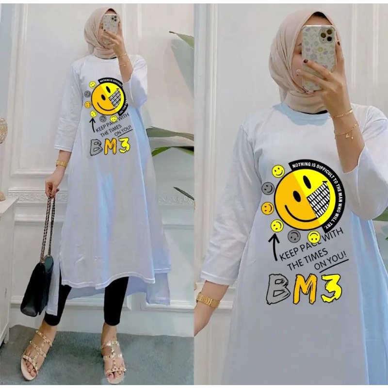 Midi Dress Wanita Catton Combed 24s Premium Midi Dres Kaos Sablon Baju Midi Dress Wanita Terbaru 202