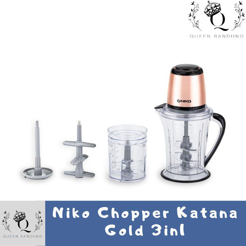 Niko Chopper Katana Pro Gold 3 in 1 2.5 Liter