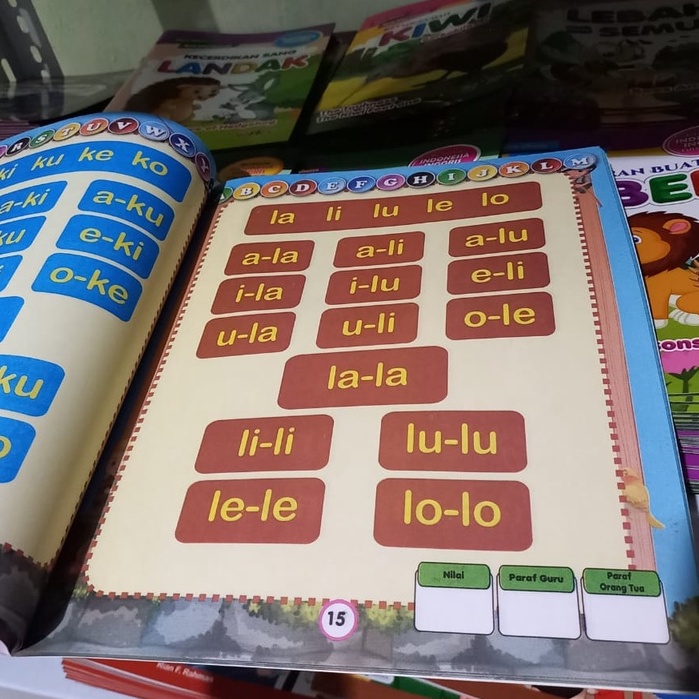 BUKU SERI ANAK SMART : 45 HARI JAGO MEMBACA - BUKU BELAJAR MEMBACA ANAK TK PAUD SD UK BESAR