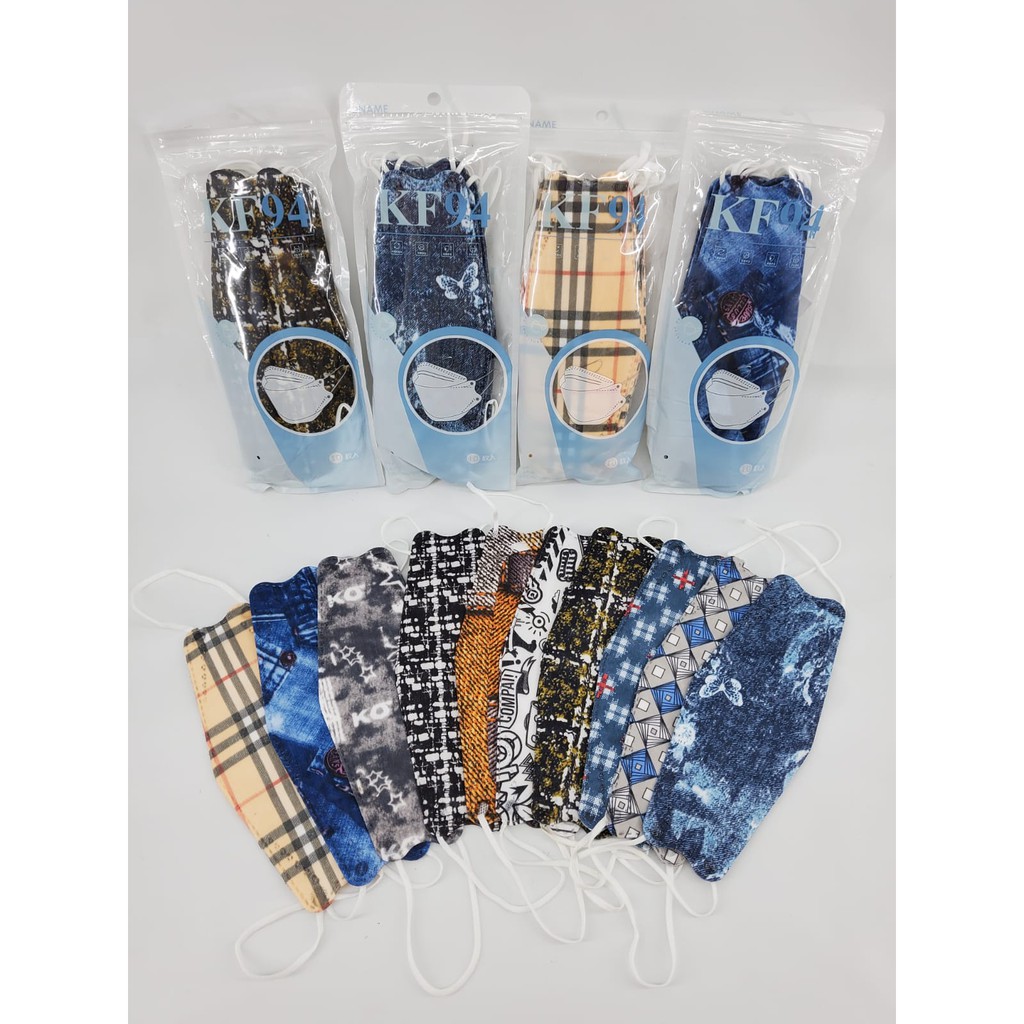 MASKER KF94 DEWASA MOTIF 4D