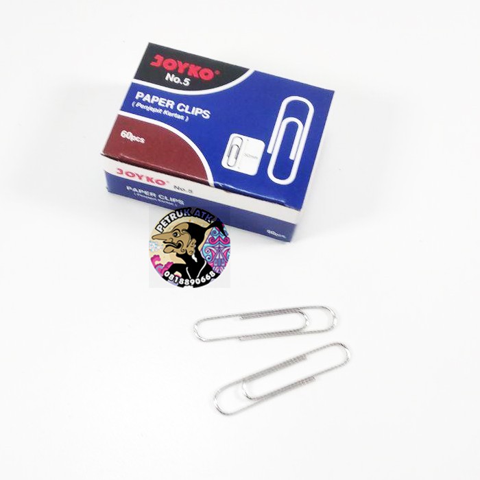 

[PAK KECIL] PAPER CLIP TRIGONAL NO. 5 JOYKO JUMBO*