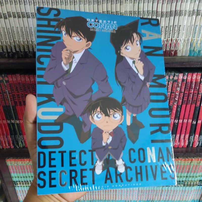 Detektif Conan Secret Archives 01 Shinichi Kudo & Ran Mouri (Segel, Original)
