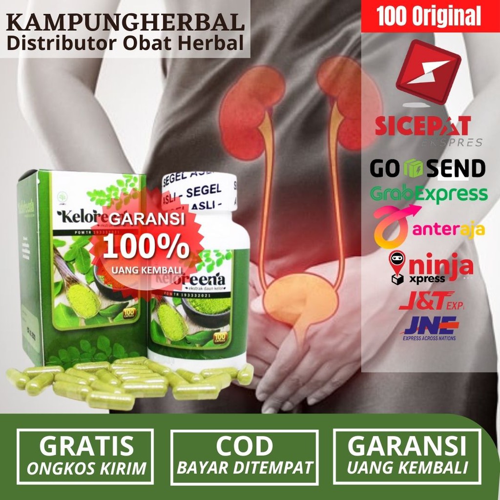 Obat Masalah Saluran Kencing-Obat Infeksi Saluran Kemih-ISK-Infeksi Kandung Kemih-Keloreena Kapsul