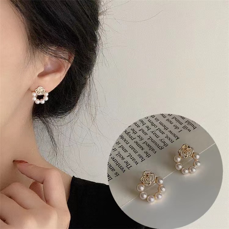 Anting Mutiara Mewah Untuk Wanita