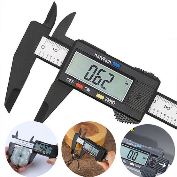 

Sigmat Digital Stainless Vernier Caliper Jangka Sorong Alat Ukur 6inch