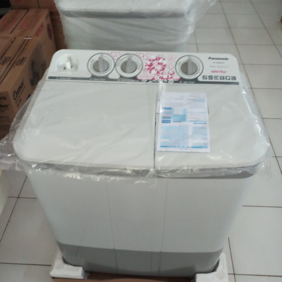 Mesin Cuci Panasonic 9 KG Manual 2 Tabung - 9.5 KG