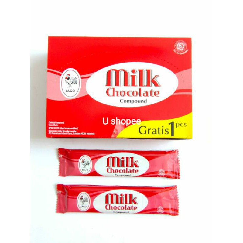 

Cokelat Jago milk Delfi isi 12pcs