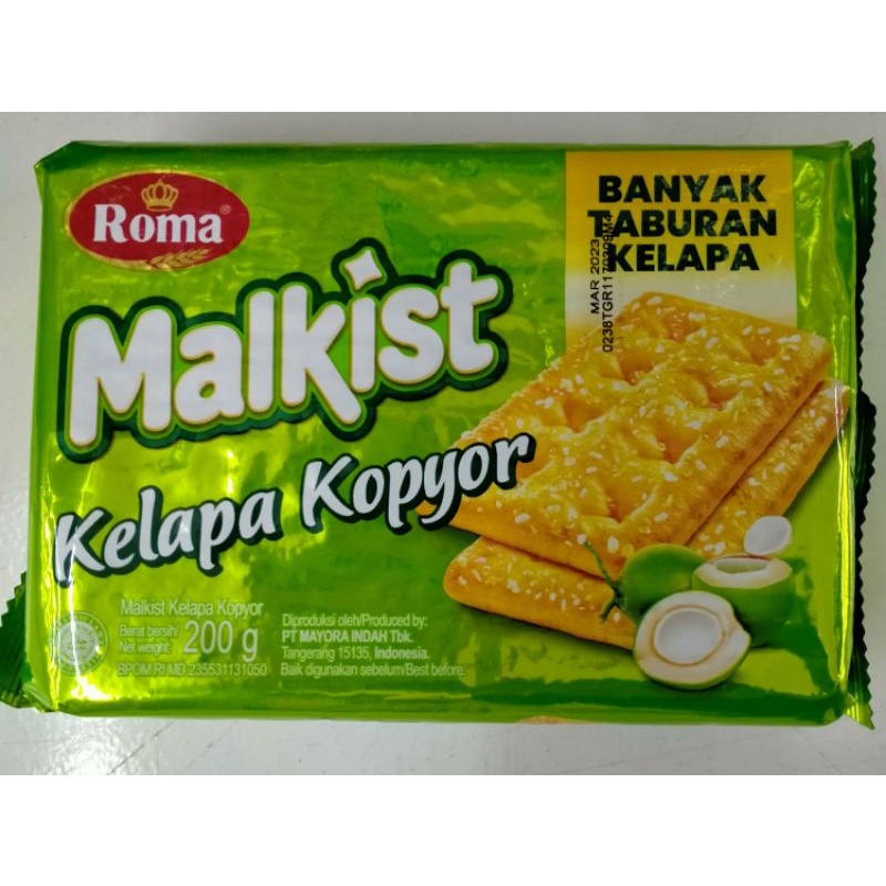 

(KSY) ROMA MALKIS KELAPA KOPYOR 200GR