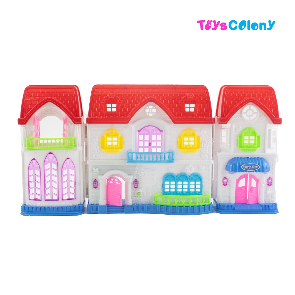 Mainan Rumah rumahan Boneka Barbie Play Cute House 13232