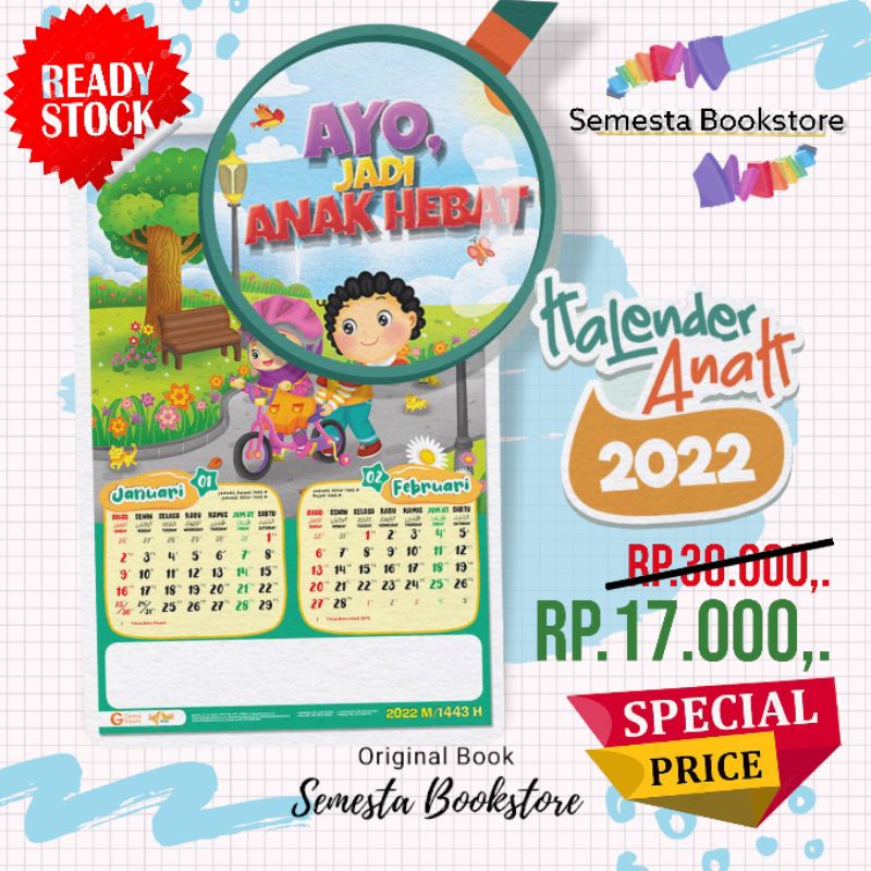 

Kalender 2022 Anak Insani Kids