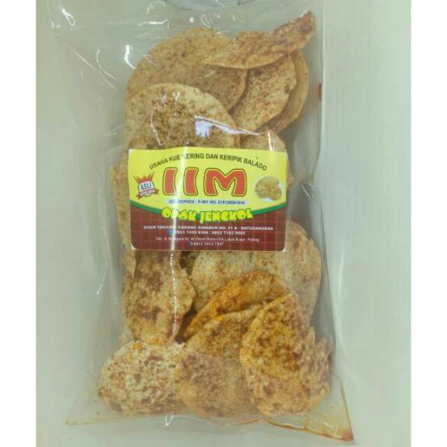 

Kerupuk Jengkol Balado Singkong