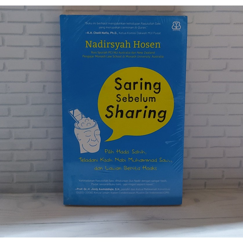 Buku SARING SEBELUM SHARING