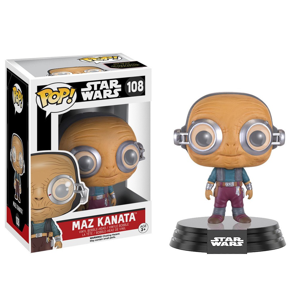 

Funko Pop Star Wars Maz Kanata 108