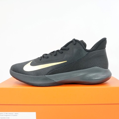 nike precision 4 black gold