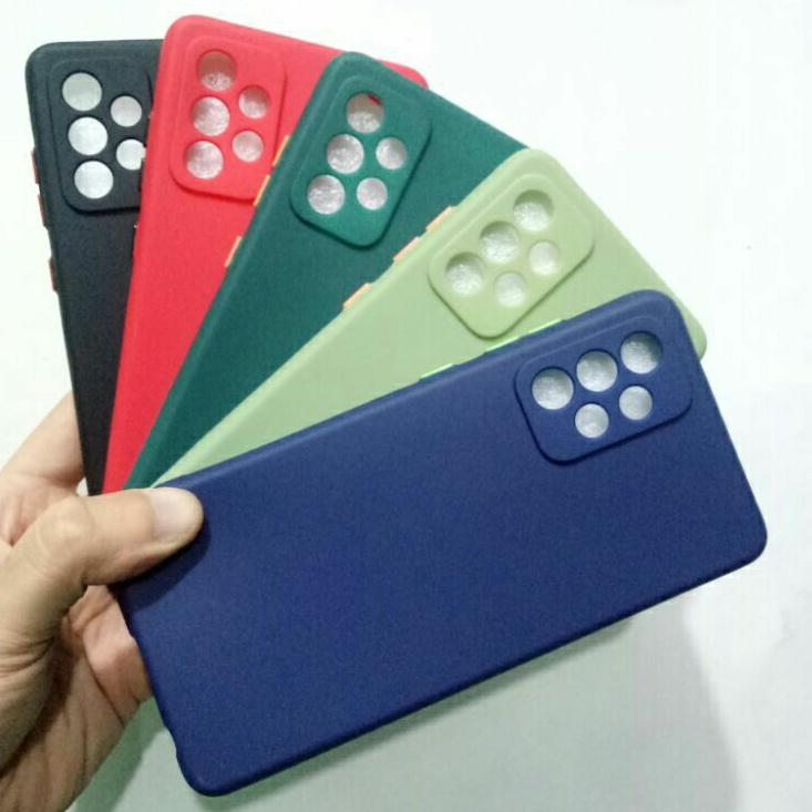 Samsung A72 Case Softcase Silicon Macaron Casing Samsung A72
