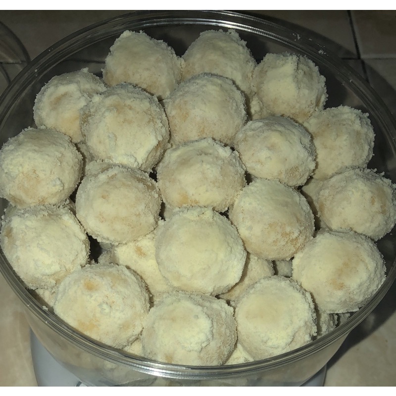 

Kue Kering Putri Salju Melinjo