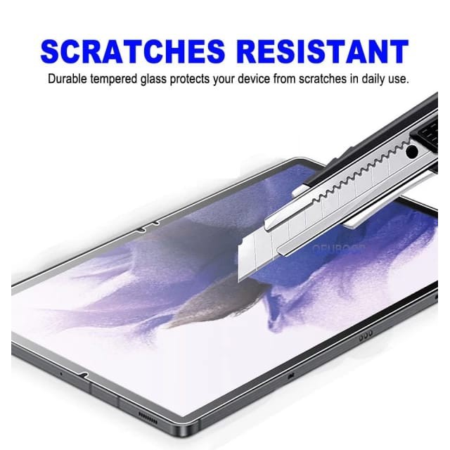 SAMSUNG GALAXY TAB S7 FE 5G TEMPERED GLASS CLEAR ANTI GORES KACA