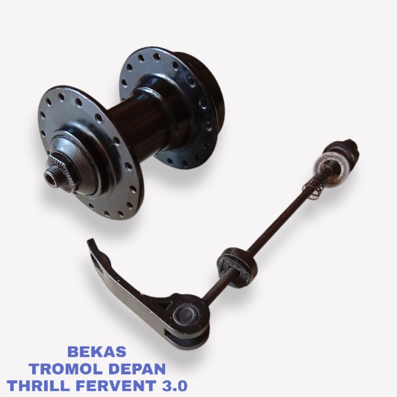 (BEKAS) TROMOL HUB DEPAN DAN BELAKANG (LUBANG 32) SEPEDA GUNUNG MTB THRILL FERVENT 3.0