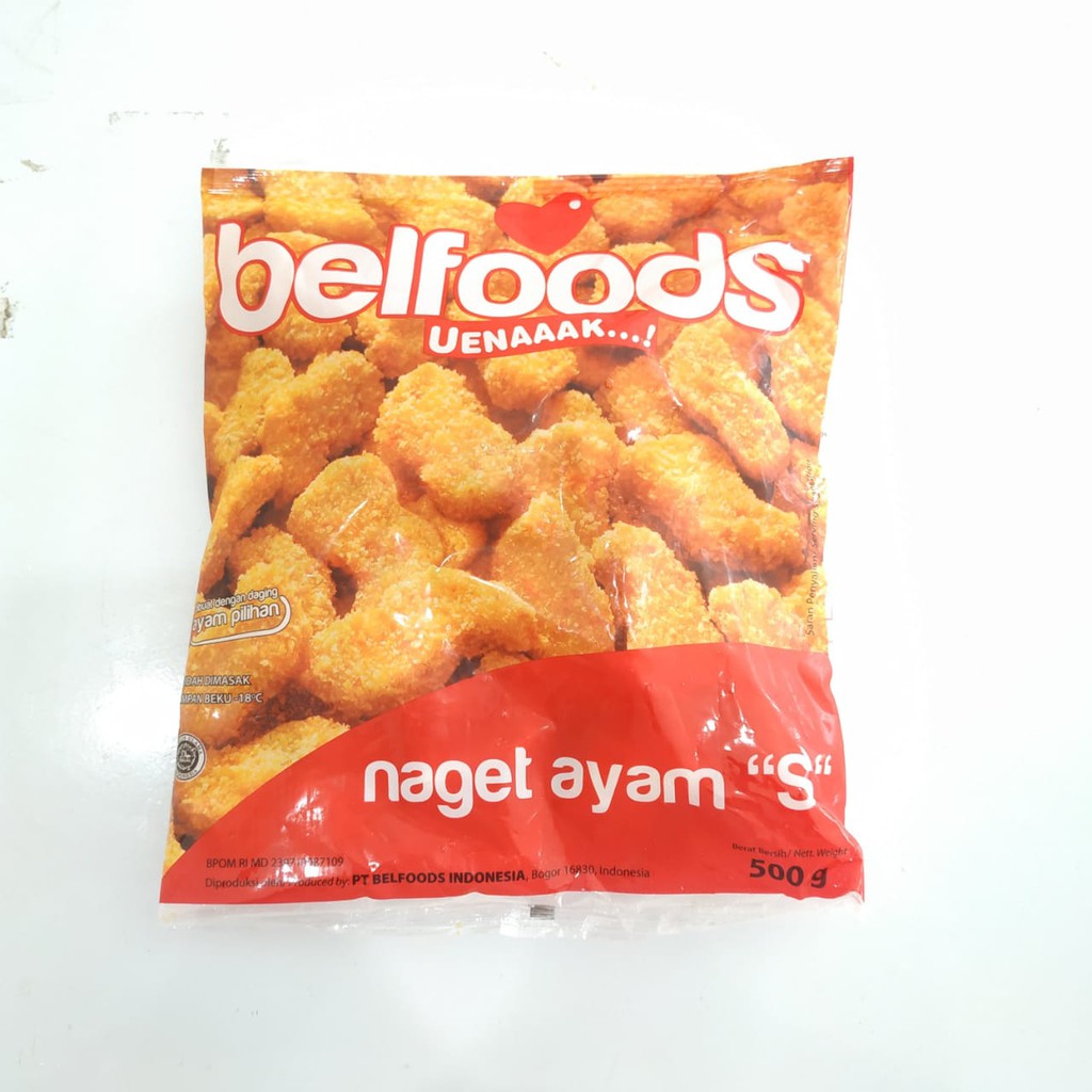 

CHICKEN NUGGET UEENAAAK S 500gr | NAGET AYAM UEENAK | NAGET AYAM S 500gr | NAGET AYAM BELFOODS