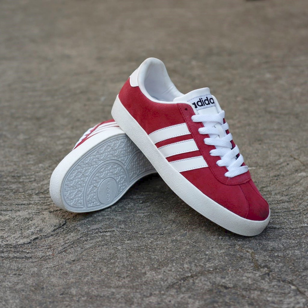 ADIDAS VL COURT MAROON WHITE