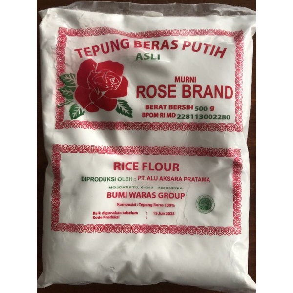 

Rose Brand Tepung Beras 500gr