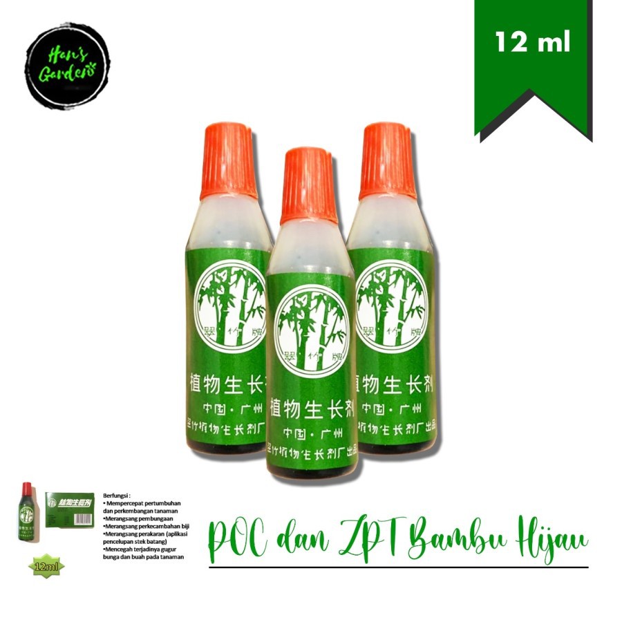 Pupuk organik cair bambu ijo POC 12 ml