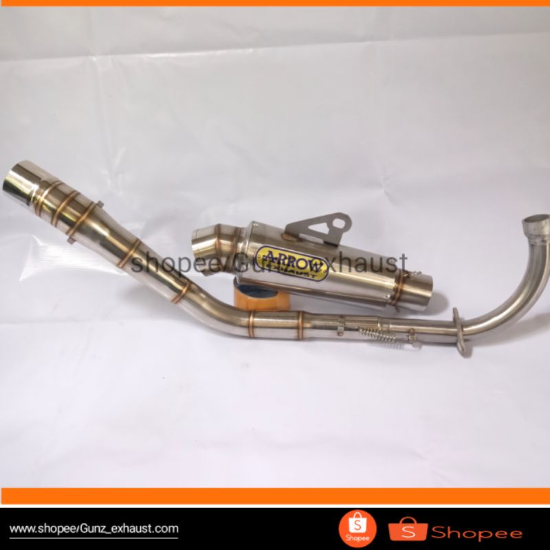 Knalpot racing Arrow Jupiter Revo blade supra smash shogun