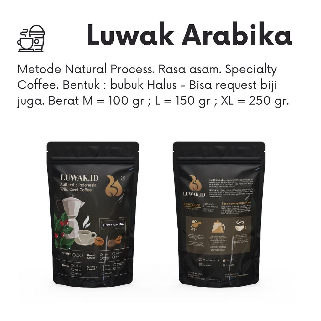 

Kopi Luwak Arabika Merk Kopi Luwak.ID - Premium Specialty Coffee Luwak Arabica