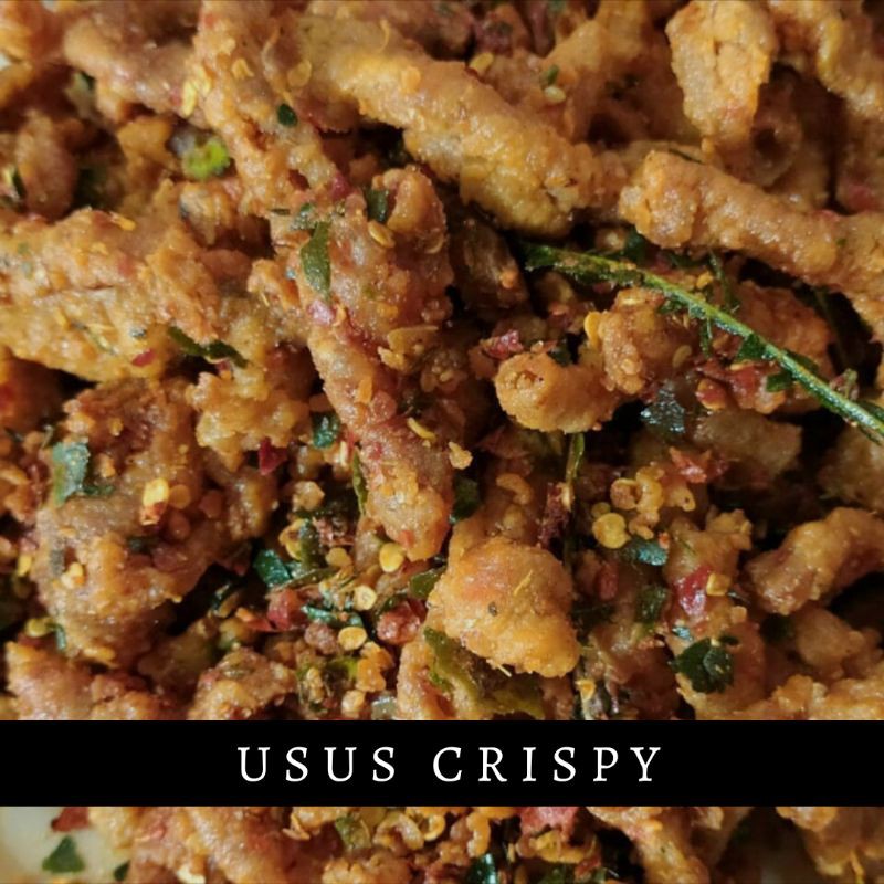 

(100 Gram) USUS CRISPY BUMBU REMPAH PEDAS & ORIGINAL