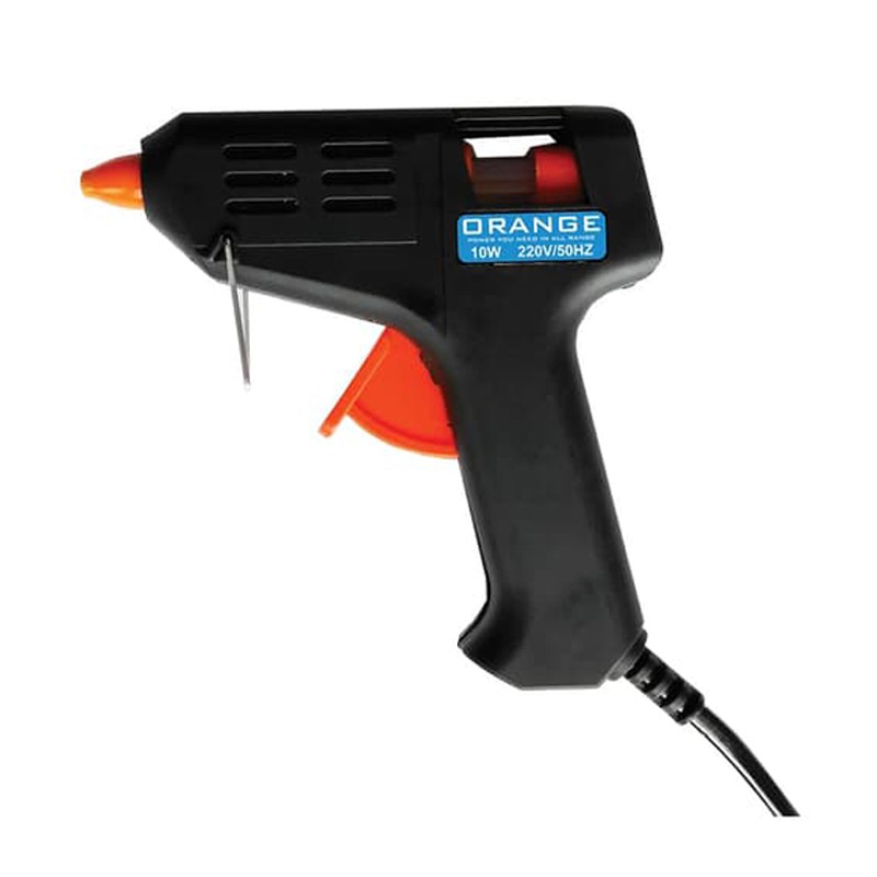 ORANGE ALAT LEM TEMBAK BAKAR 10 WATT GLUE GUN