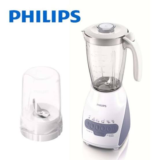 PHILIPS Blender Plastik 2L HR 2115 Original Produk