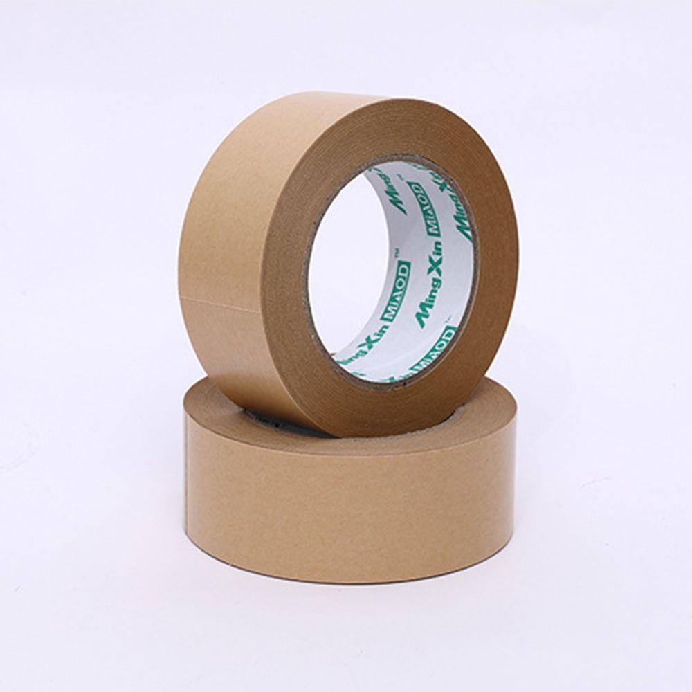 Pineapple Kraft Paper Tape Tahan Air Dapat Ditulis Dengan Viskositas Tinggi Sealing