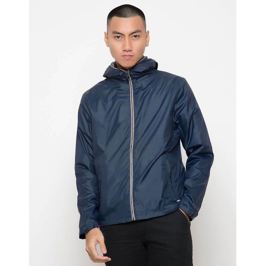 Andrew Smith Jaket Parge - Navy M