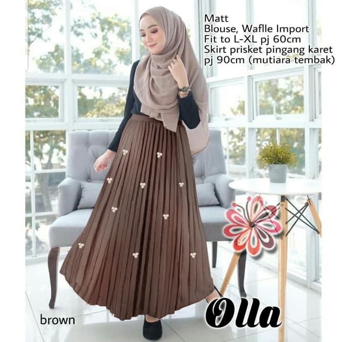 UKHTI LADIES GADIS SYARI TERBARU TERKENAL / LEBARAN 2020 EDITION | GAMIS KEKINIAN MUSLIM MUTIF 32NJA