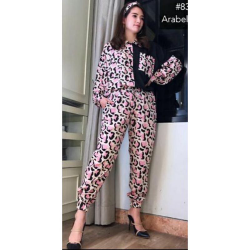 PIYAMA SET PAJAMAS ARABELLA JOGER SET BY MK